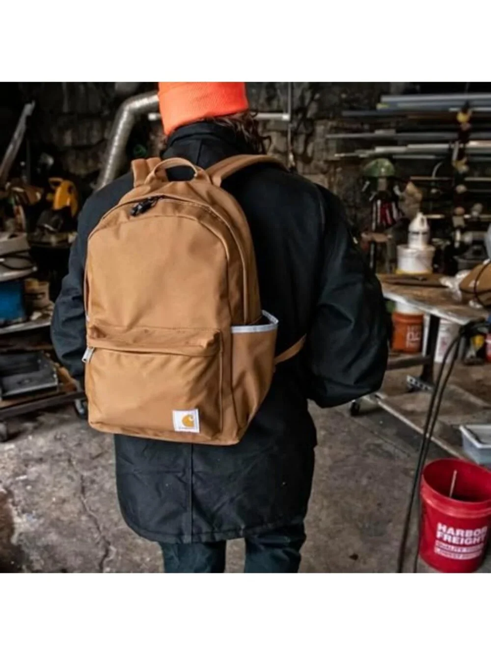 Stylish 21L Backpack in Gravel - Durable, Versatile, Perfect for School & Travel